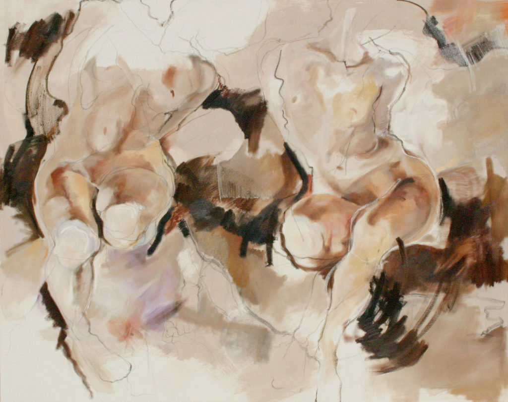 Estudio de dos figuras Beatriz Castañeda