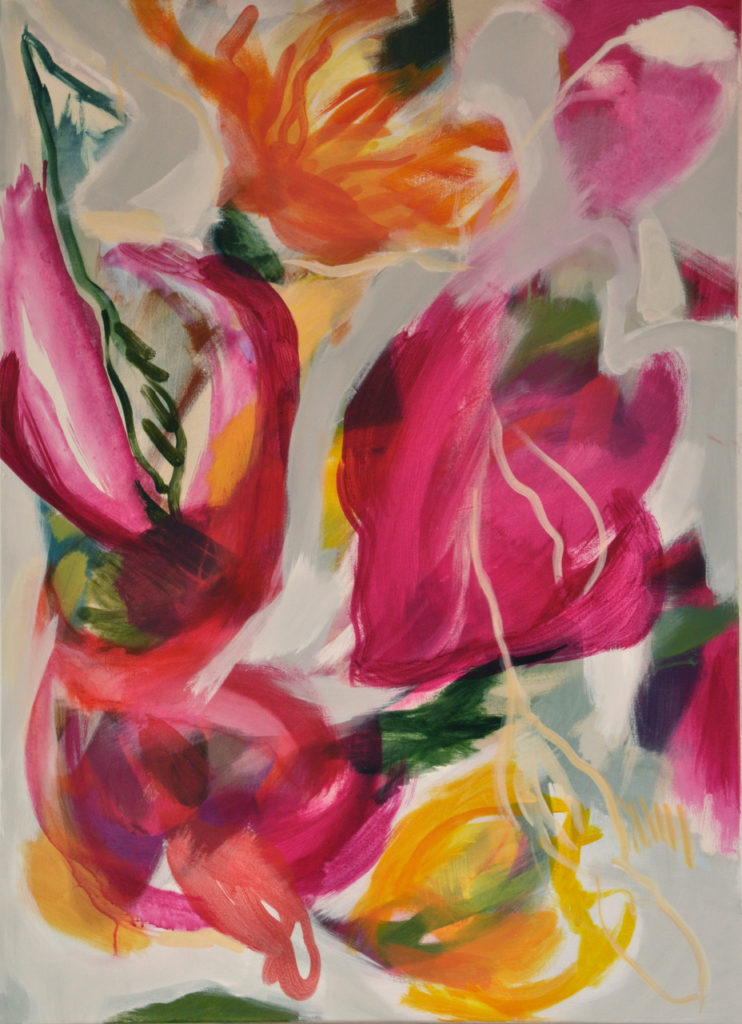 110 x 80 cm Acrílico sobre Tela